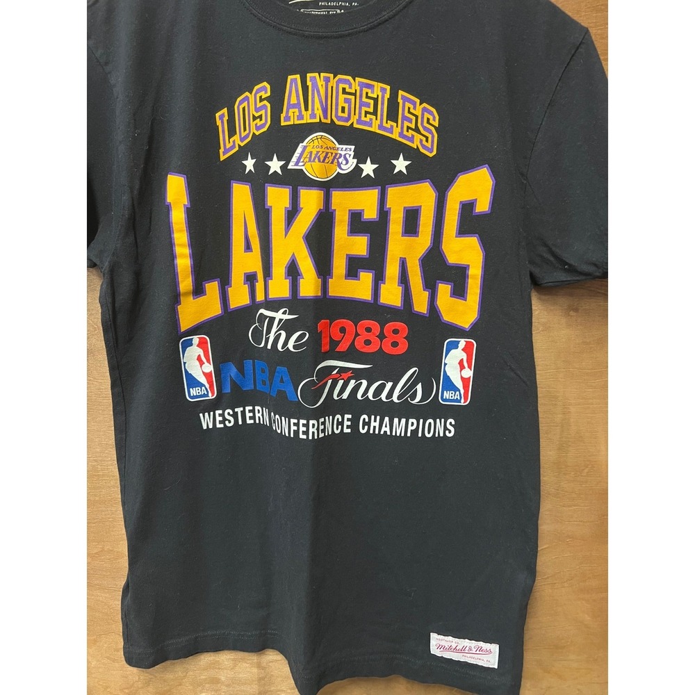 Mitchell‎ & Ness Los Angeles Lakers 1988 NBA Finals Champions Shirt Mens Small